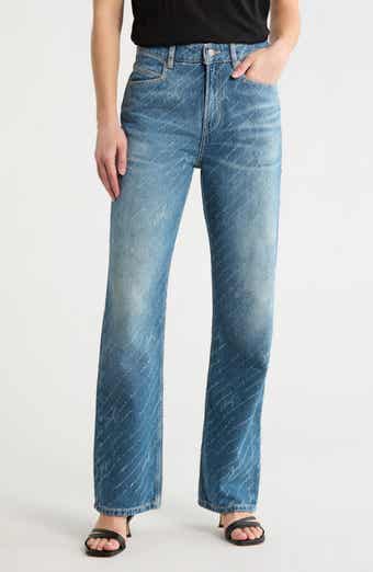BOSS Orange Ada High Waist Straight Leg Jeans