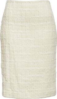 ST. JOHN Skyler Tweed Skirt