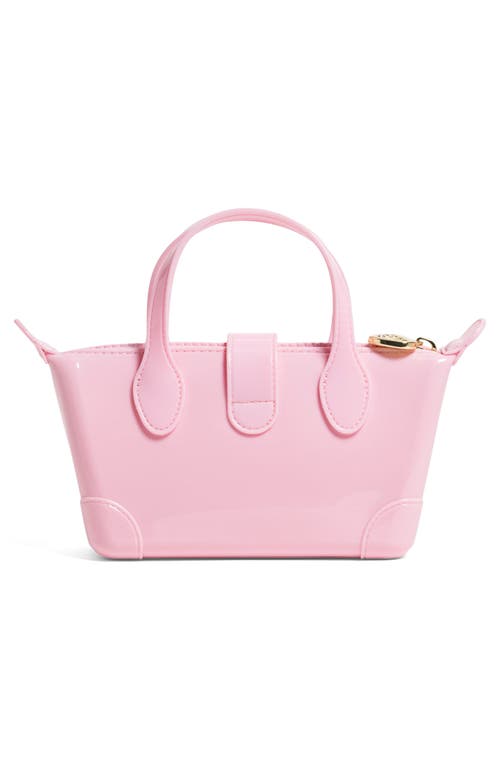 Stoney Clover Lane Jelly Pouchette Clear Crossbody Bag In Pink