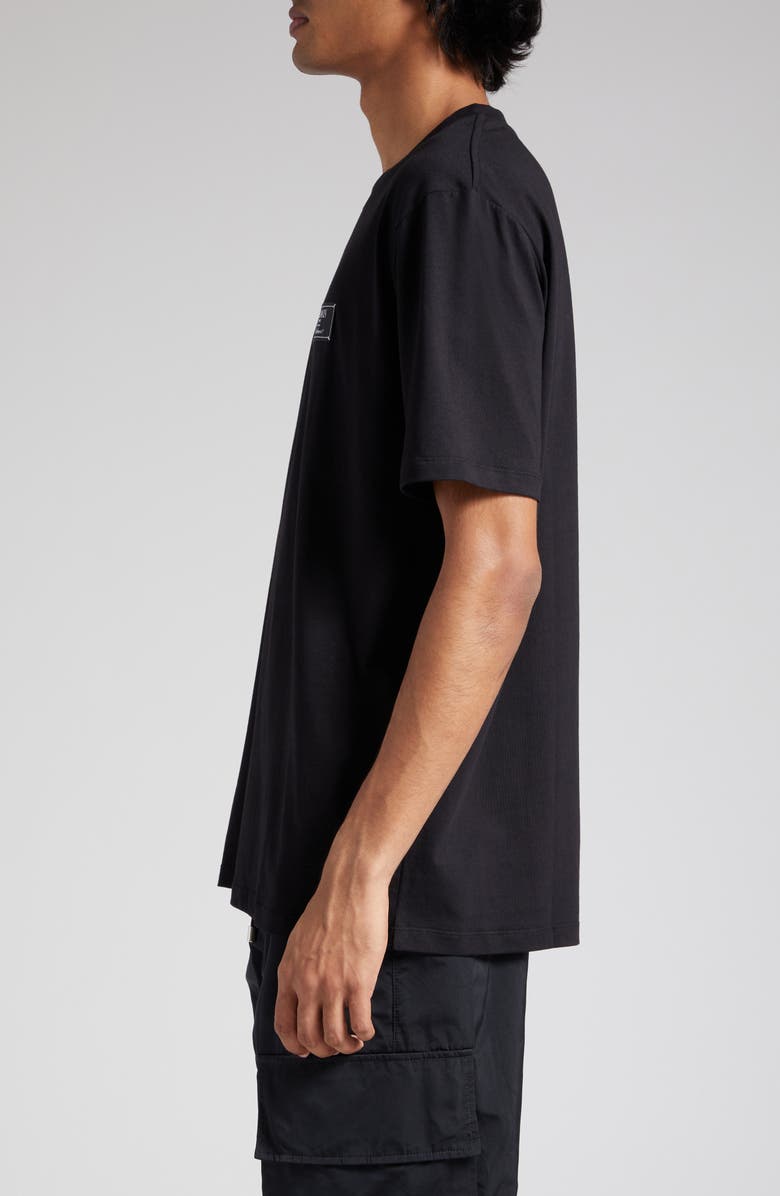 Balmain Pierre Balmain Label Cotton T-Shirt, Alternate, color, 