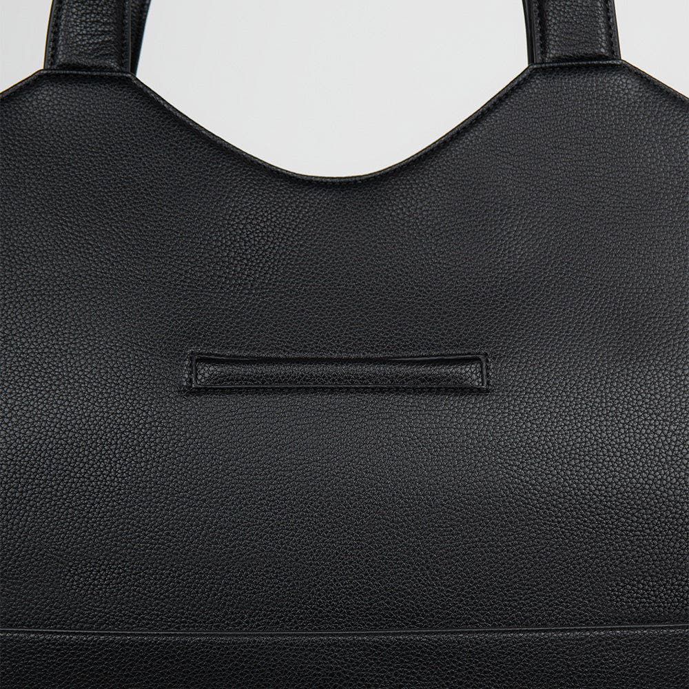 Lambert The Sheila - Vegan Leather Tote Bag, Alternate, color, Black