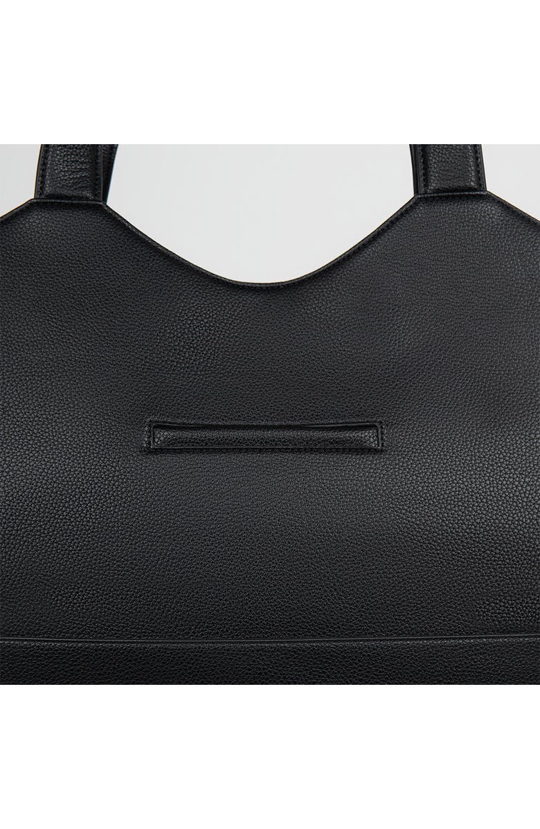 Lambert The Sheila - Vegan Leather Tote Bag, Alternate, color, Black