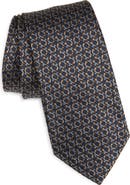 FERRAGAMO Crema Silk Tie