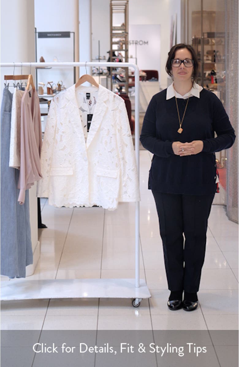 Jonara Lace Blazer, sales video thumbnail