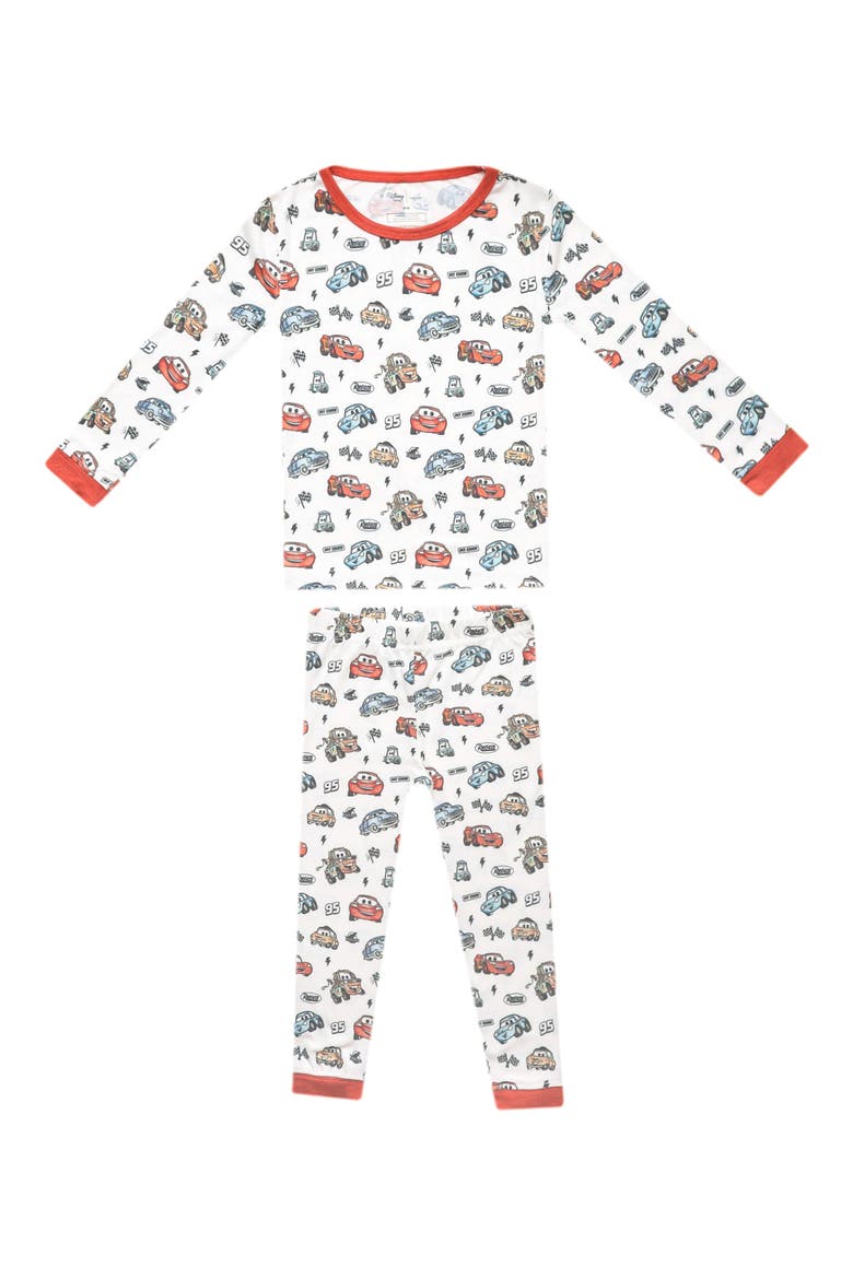 Pixar Cars Fitted Two-Piece Pajamas, Main, color, PIXAR CARS