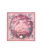 Fable England Bunny Narrartive Square Scarf