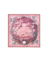 Fable England Bunny Narrartive Square Scarf