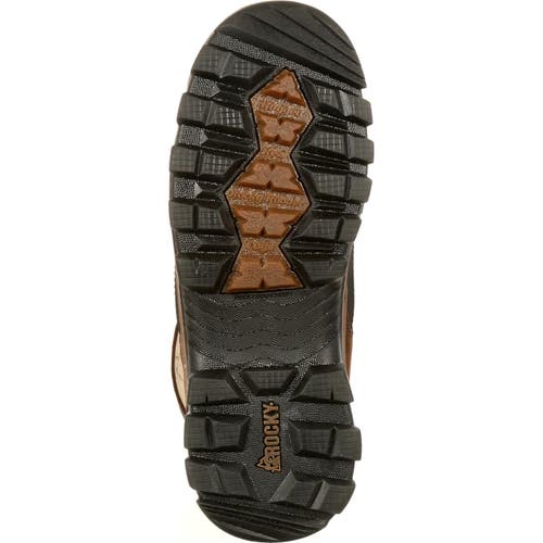 Rocky Waterproof Insulated Padded Waterproof 800g Insulated Outdoor Boot In Brown