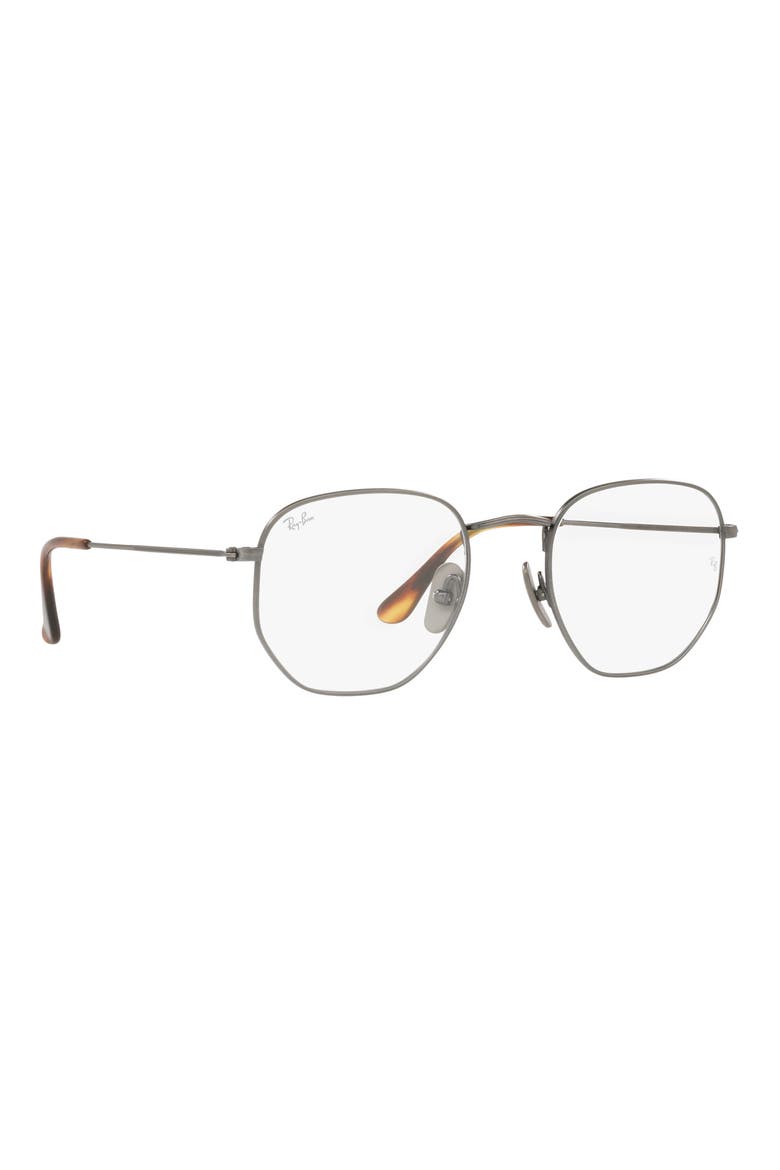 RX8148V 54mm Irregular Optical Glasses, Alternate, color, GUNMETAL