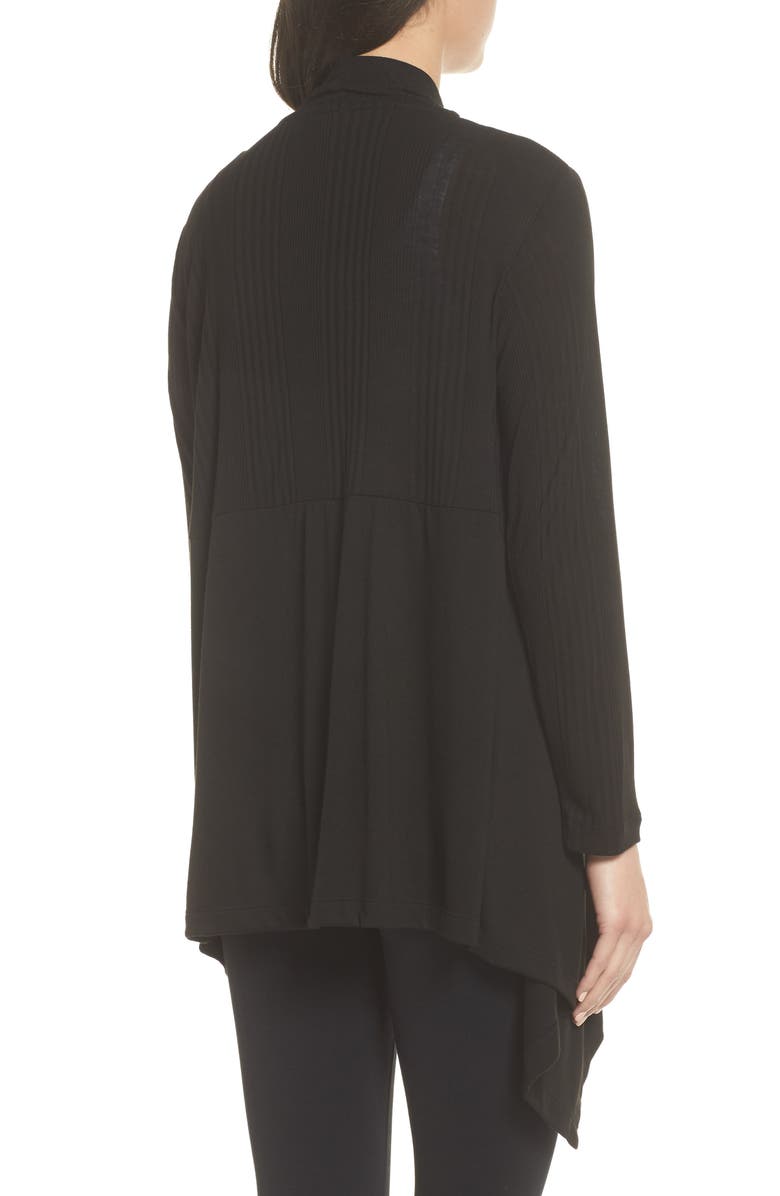 Splendid Pajama Cardigan, Alternate, color, Black