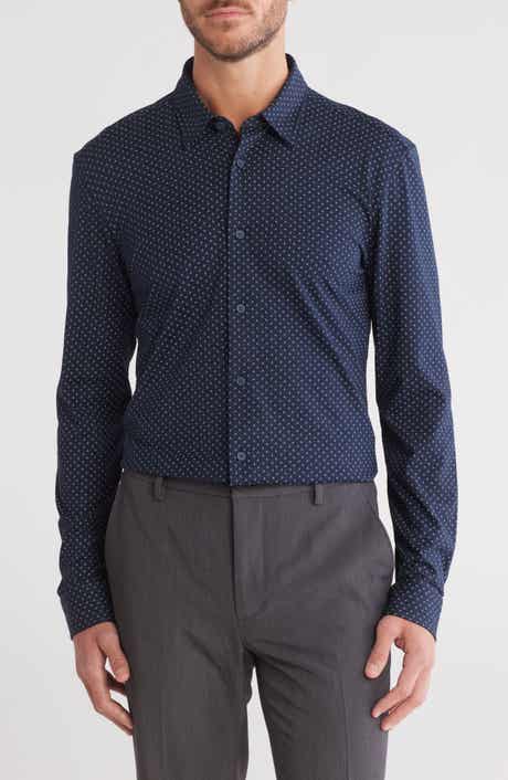 BOSS Roan Kent Long Sleeve Button-Up Shirt