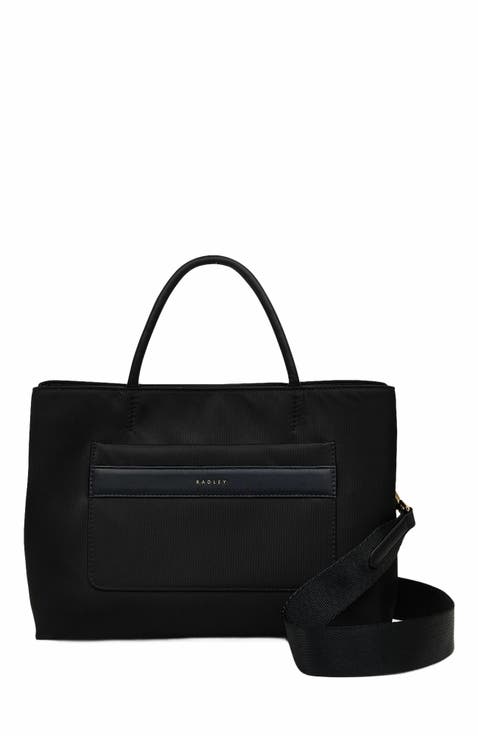 Holland Park Medium Ziptop Satchel Bag
