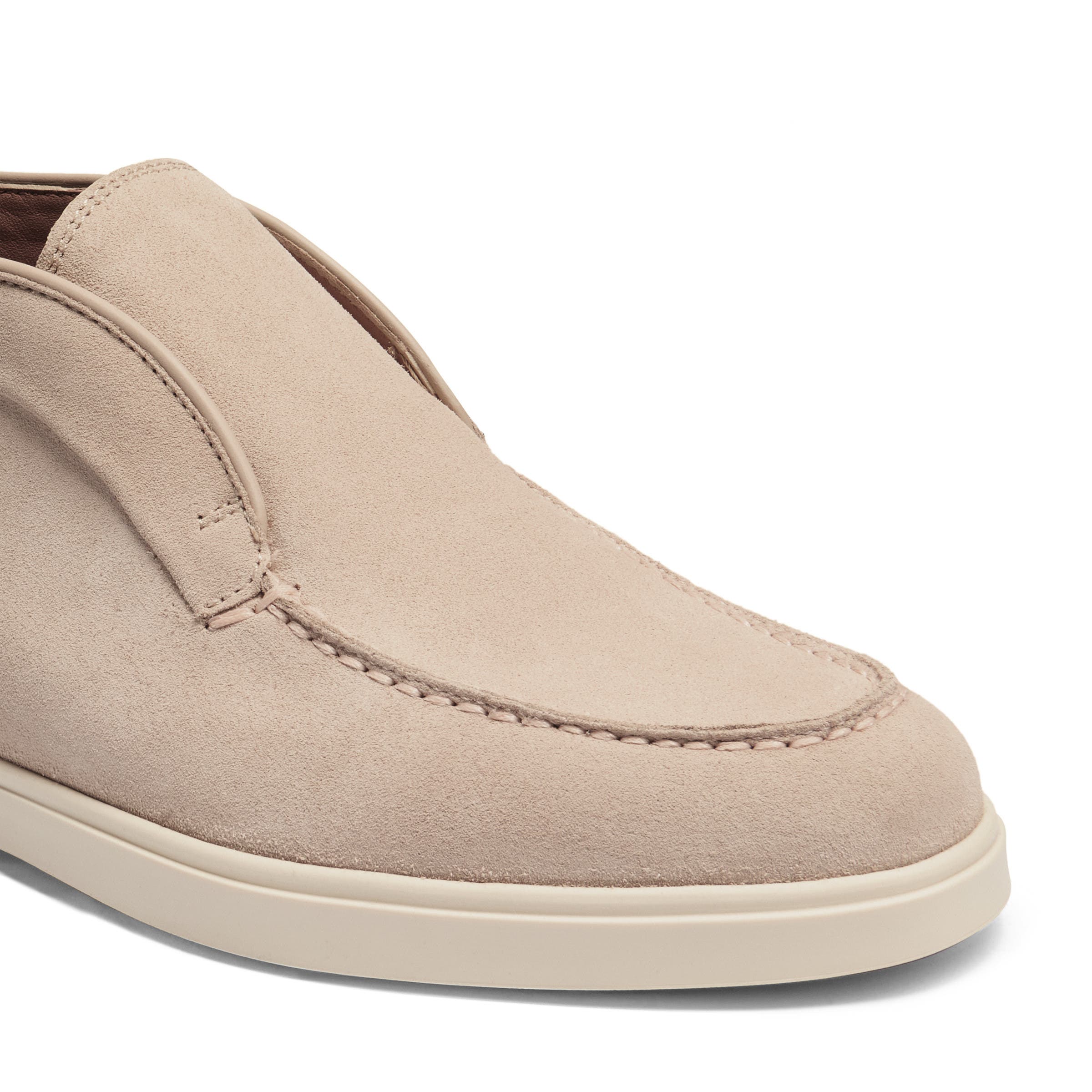 Santoni Suede Desert Boot, Alternate, color, Pink