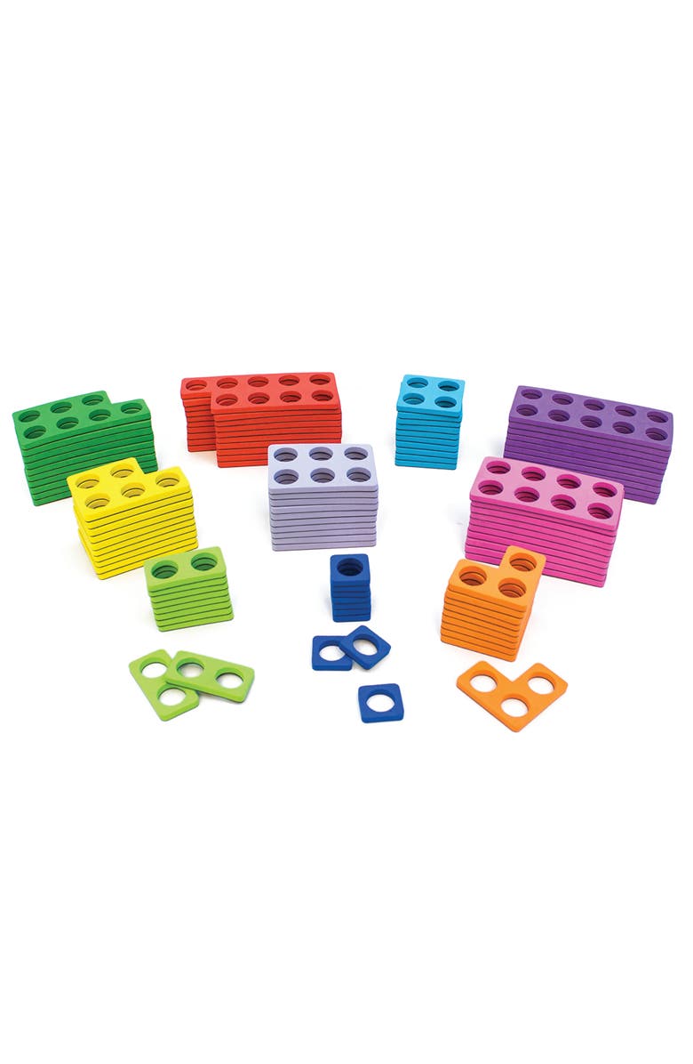 Junior Learning Rainbow Number Frames Magnetic Activities Learning Set, Alternate, color, Multicolored