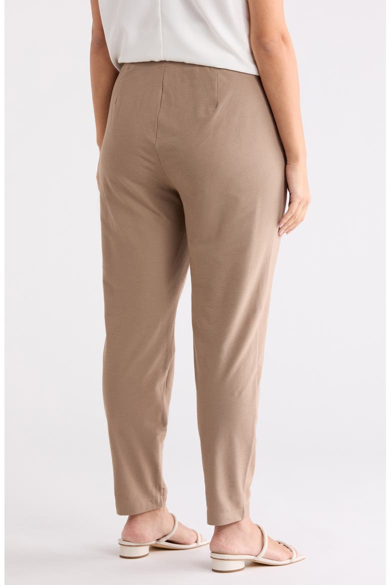 Slim Ankle Pants, Alternate, color, COCOA