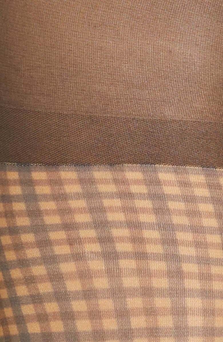 Halogen<sup>®</sup> x Atlantic-Pacific Gingham Plaid Tights, Alternate, color,