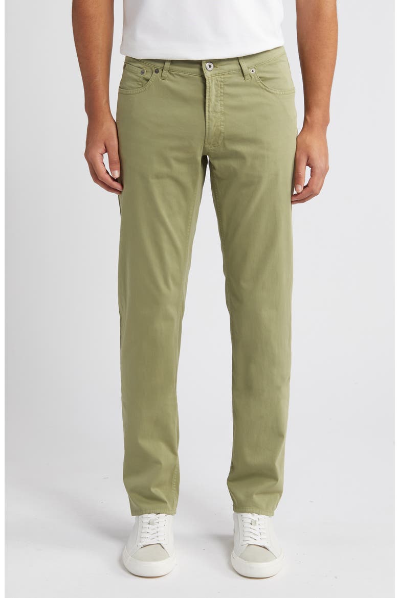 Chuck Hi Flex Modern Fit Five-Pocket Pants, Main, color, OLIVE