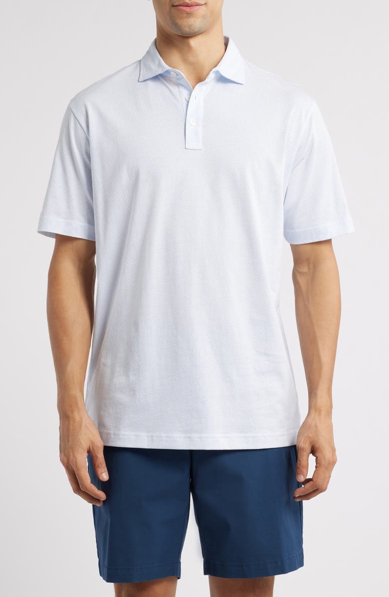 Peter Millar Crown Comfort Pima Cotton Polo, Main, color, 