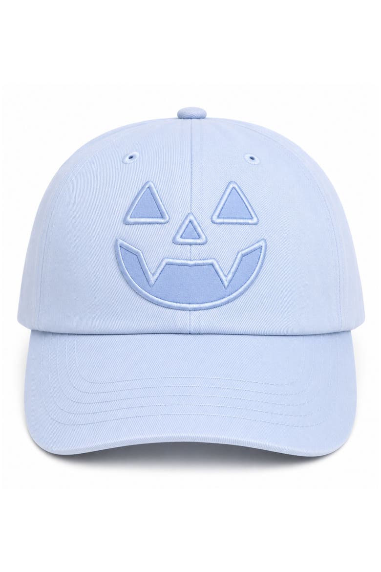 Jack-O-Lantern Baseball Hat, Main, color, Blue