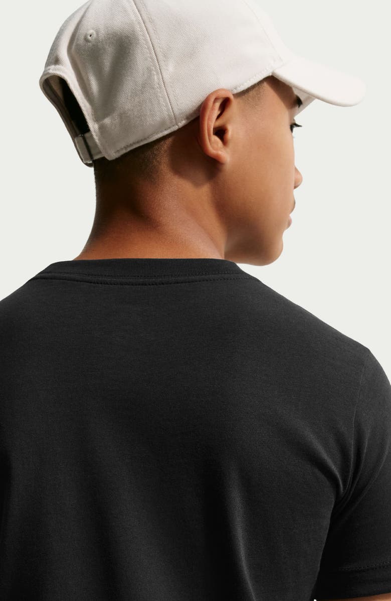 Nike Kids' Koi Pond Cotton Graphic T-Shirt, Alternate, color, Black