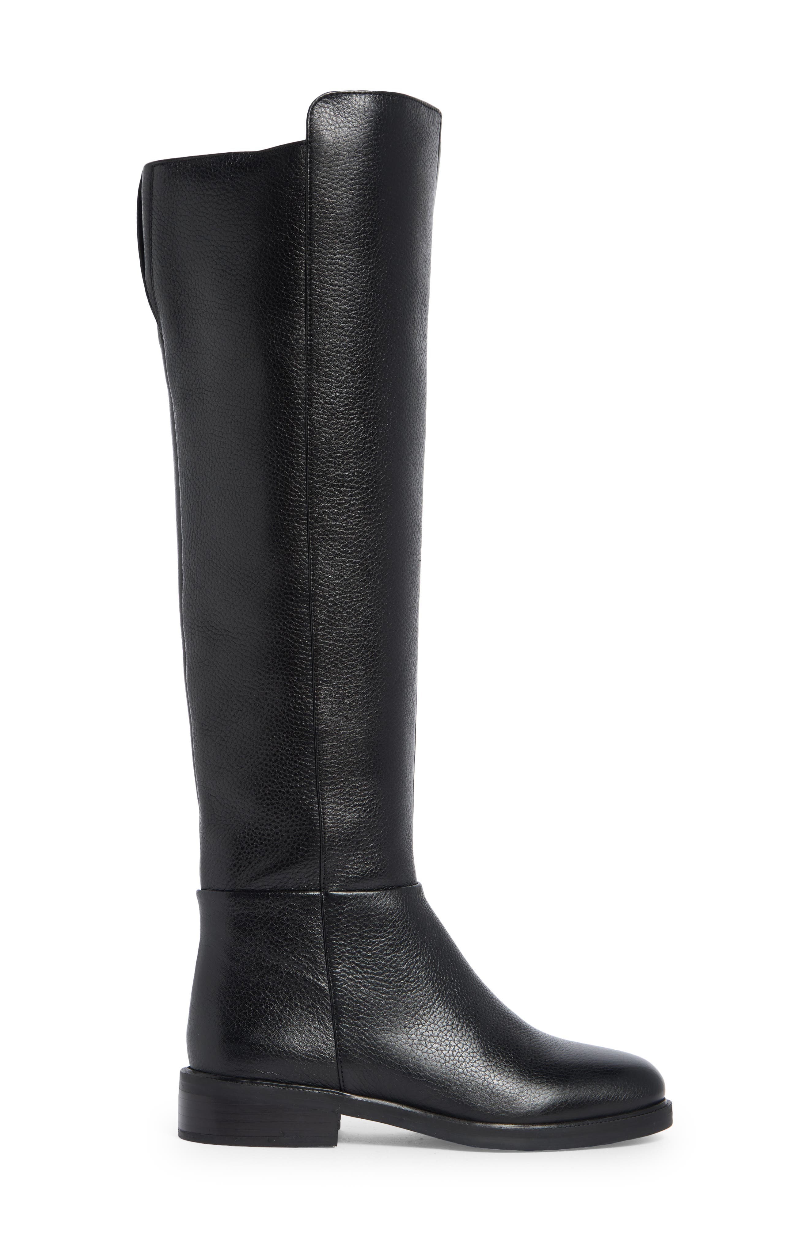 Amiyah Over the Knee Boot, Alternate, color, BLACK