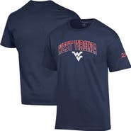 Champion Men's Champion Navy West Virginia Mountaineers Americana 250th Arch T-Shirt