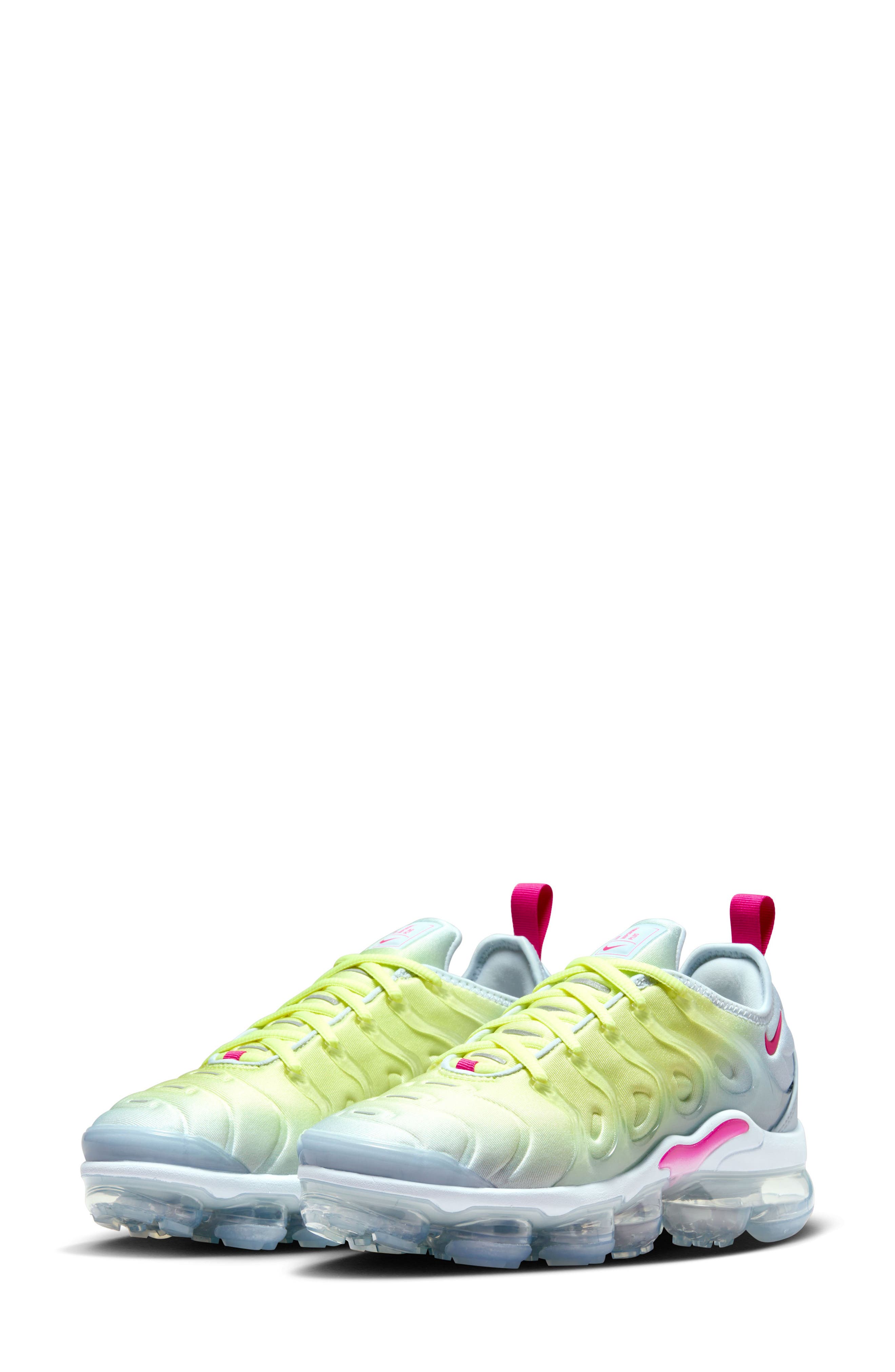 Air VaporMax Plus Sneaker, Main, color, BLUE TINT/ FIRE BERRY/ LEMON