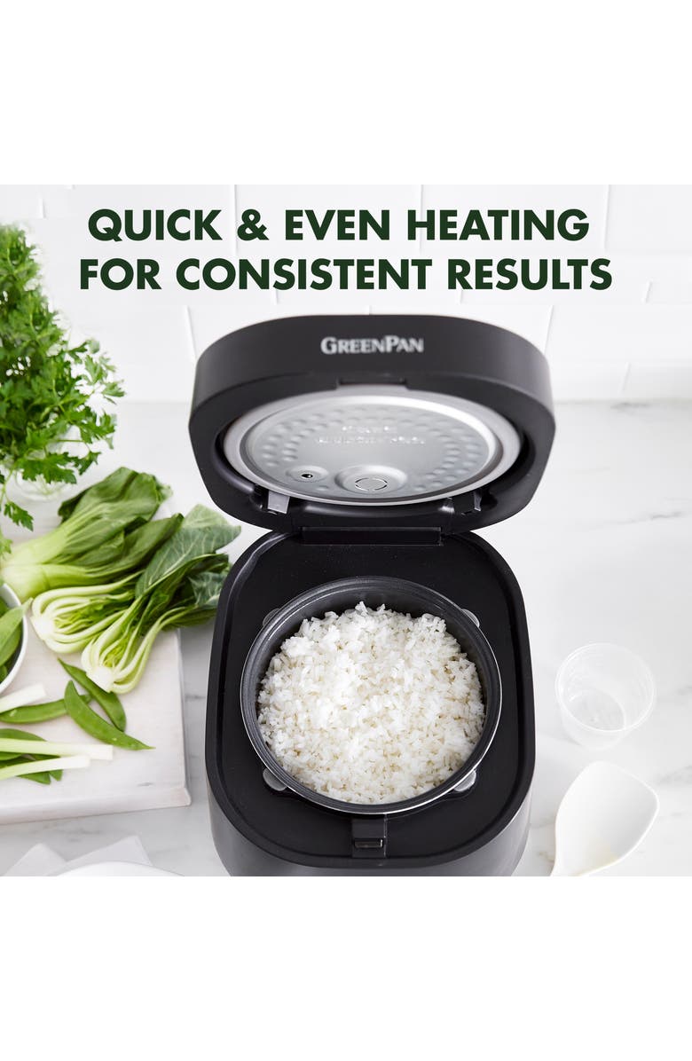 GreenPan Bistro 8-Cup Traditional Rice Cooker, Alternate, color, 