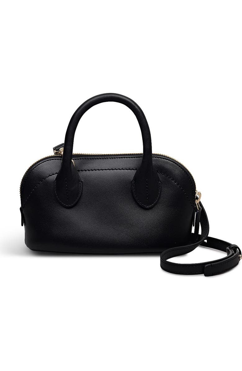 Radley The Muriel Micro Ziptop Satchel Bag, Alternate, color, Black