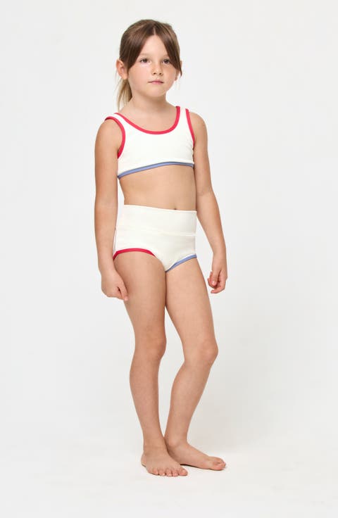 Kids' Little L Mini Two-Piece Swimsuit (Little Kid & Big Kid)