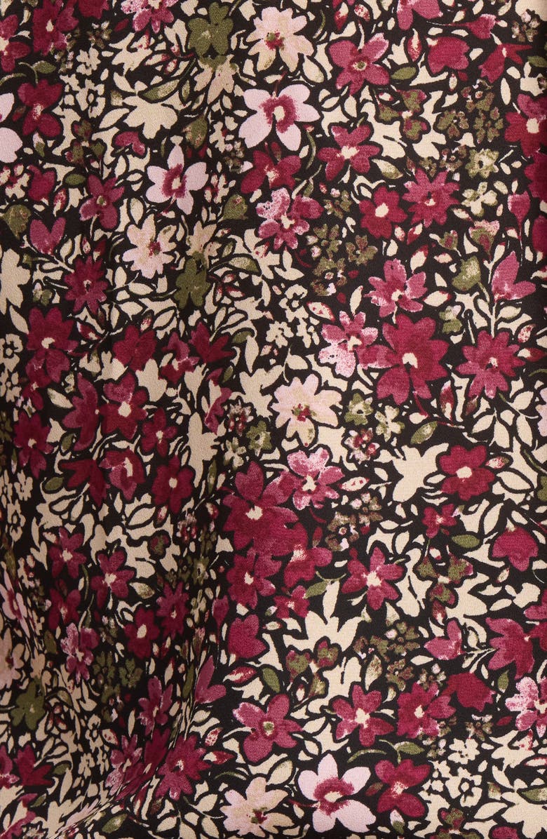 Jones New York Tie Neck Puff Sleeve Top, Alternate, color,