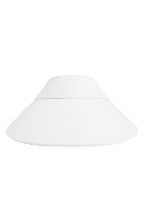 Wide Brim Twill Visor