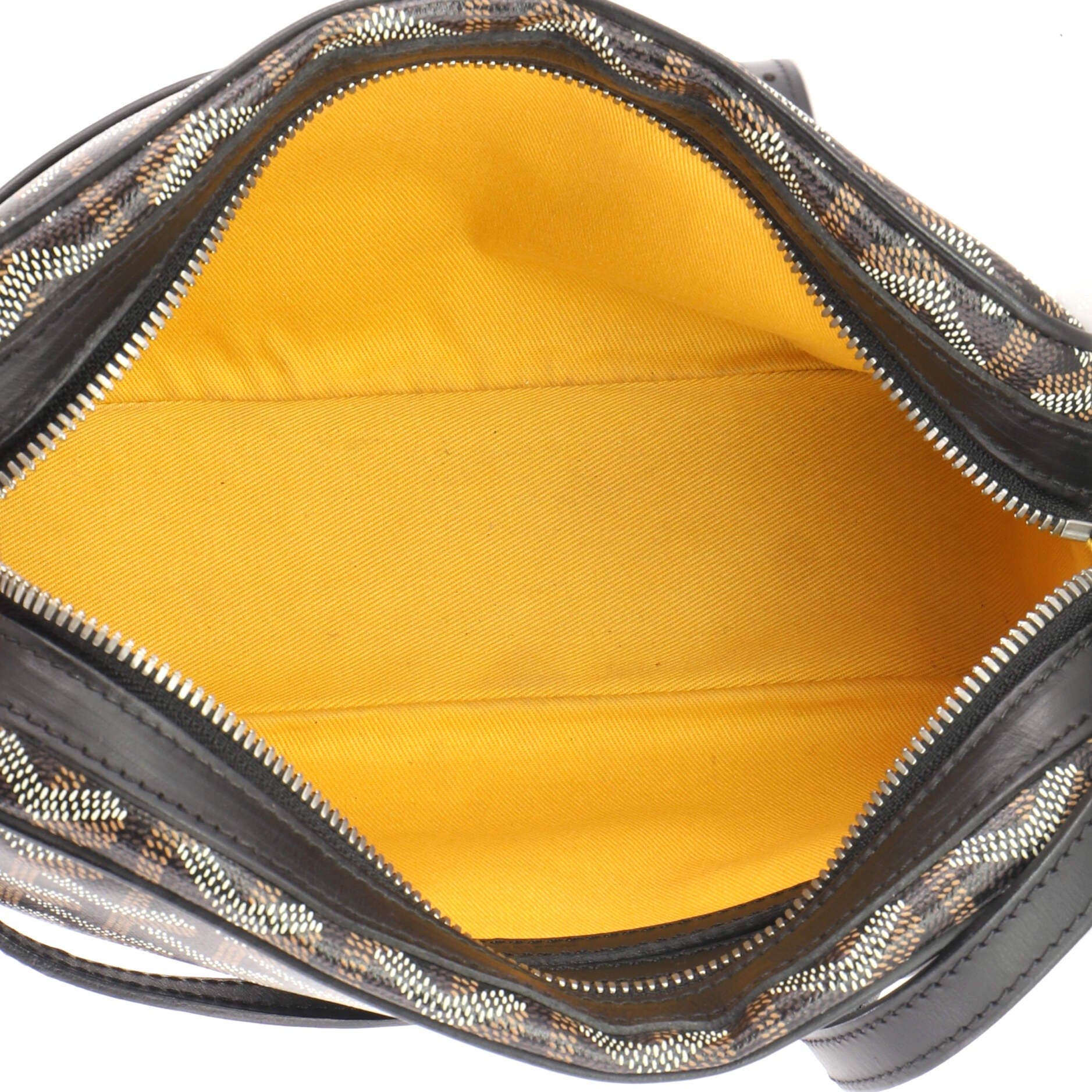 Cap Vert Bag Coated Canvas, Alternate, color, Black