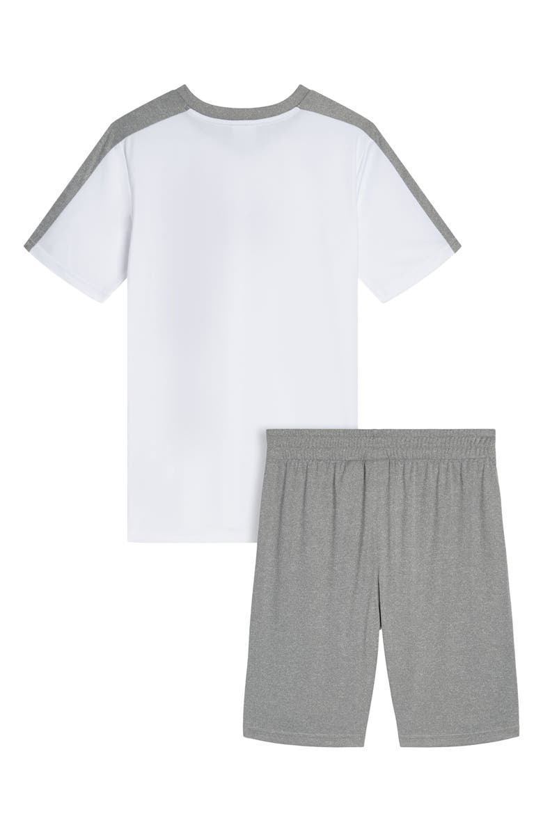PUMA Kids' Logo Graphic T-Shirt & Shorts Set, Alternate, color, White Traditional