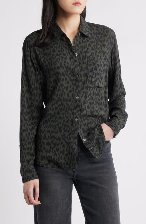 Rails Josephine Jaguar Print Button-up Shirt In Animal Print