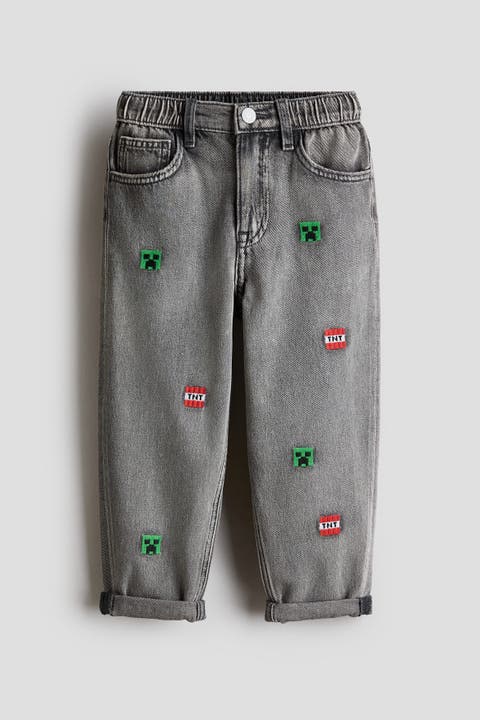 Regular Fit Printed  Jeans