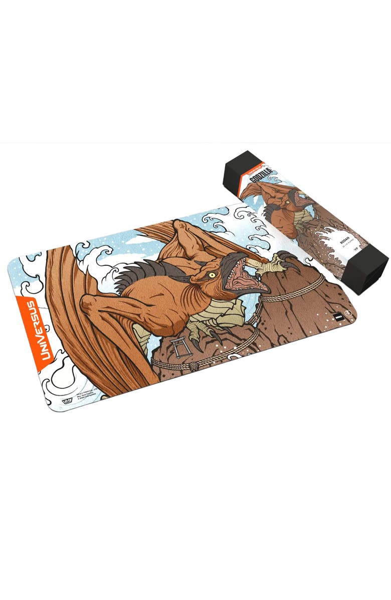 UniVersus Godzilla Playmat Rodan Game Accessory, Alternate, color, Multicolored