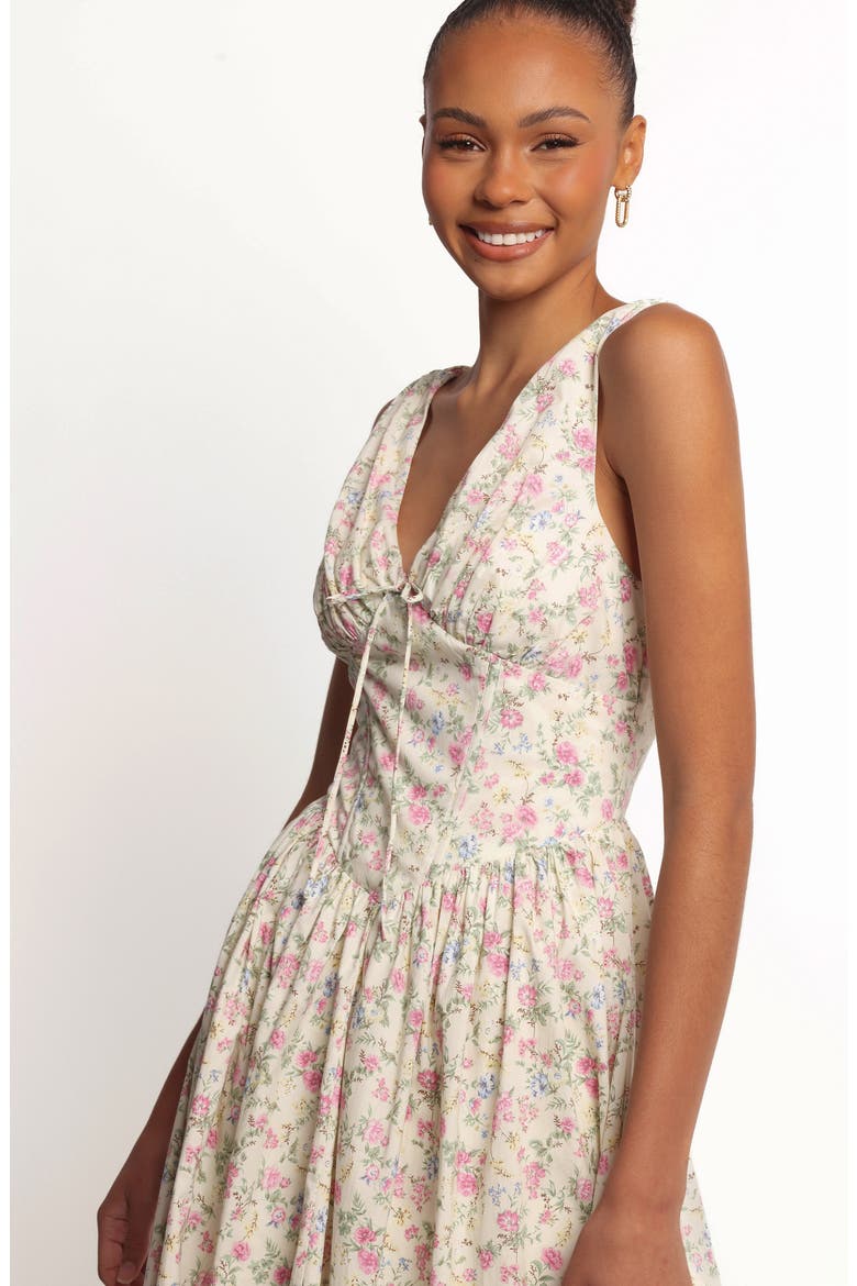 Veda Floral Print Sleeveless Maxi Dress, Alternate, color, PINK