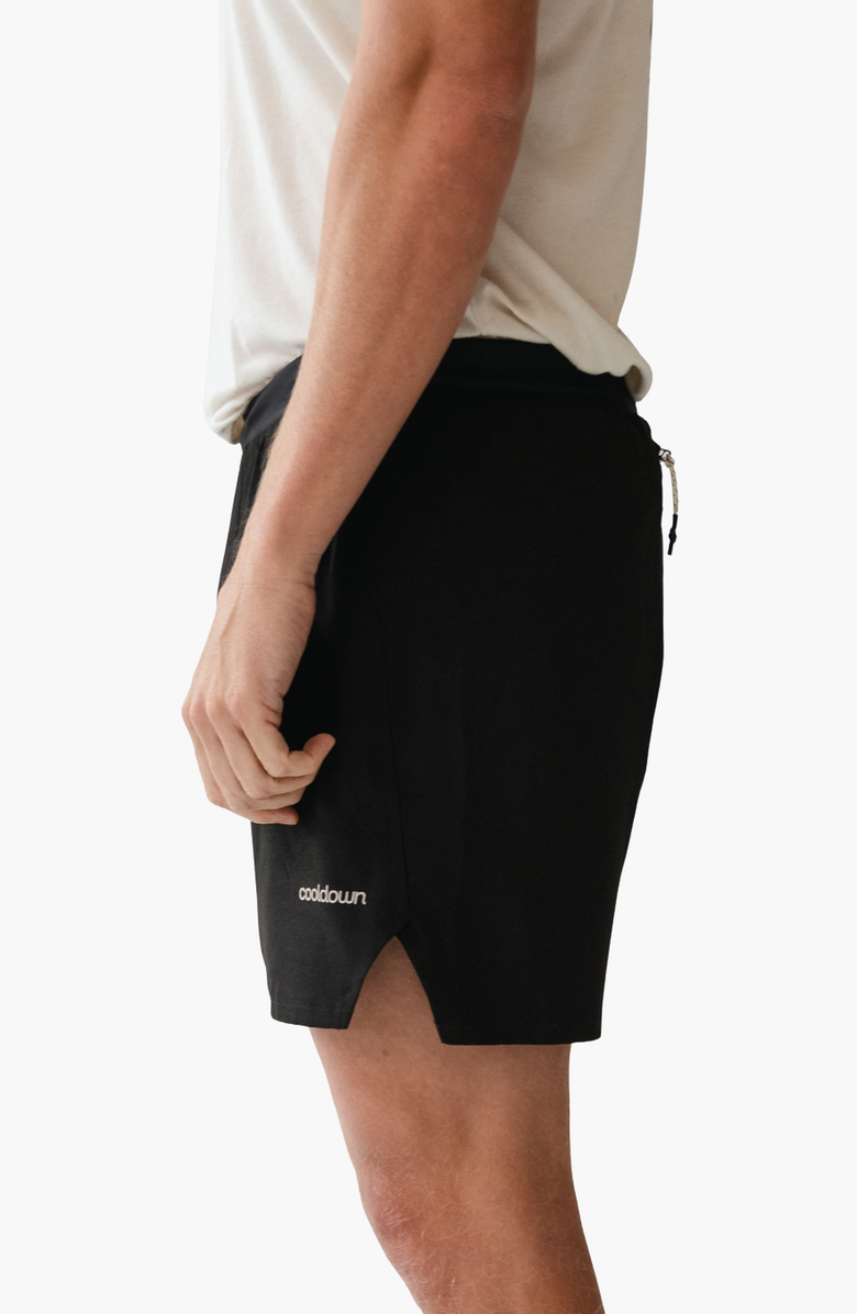 Cooldown Miller Running Shorts, Alternate, color, Black