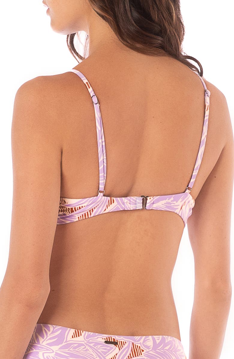 Maaji Wisteria Bloom Petit Irene Reversible Underwire Bikini Top, Alternate, color, 