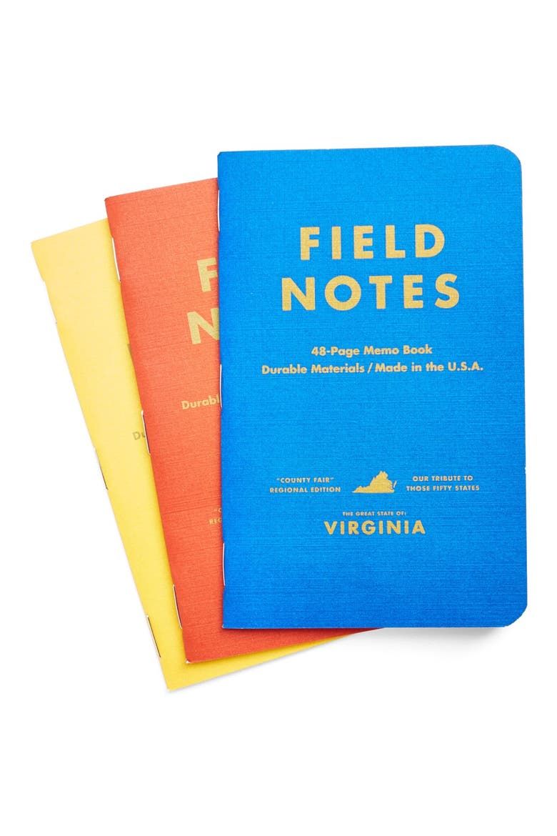'County Fair' Memo Books, Main, color, VIRGINIA