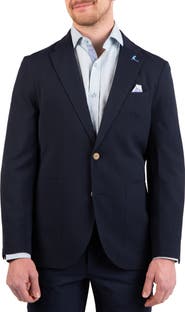 TailorByrd Textured Stripe Seersucker Sport Coat