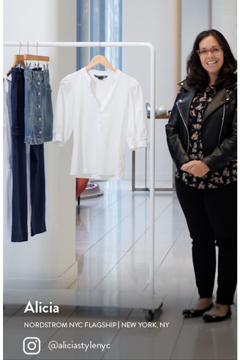 Coralee Front Button Blouse video