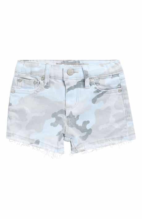 Tractr Kids' Brittany Camo Denim Shorts
