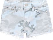 Tractr Kids' Brittany Camo Denim Shorts
