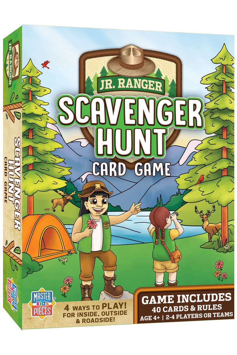 Jr Ranger - Scavenger Hunt Card Game, Main, color, Multicolor