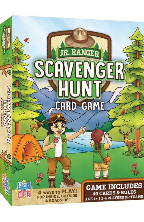 Jr Ranger - Scavenger Hunt Card Game