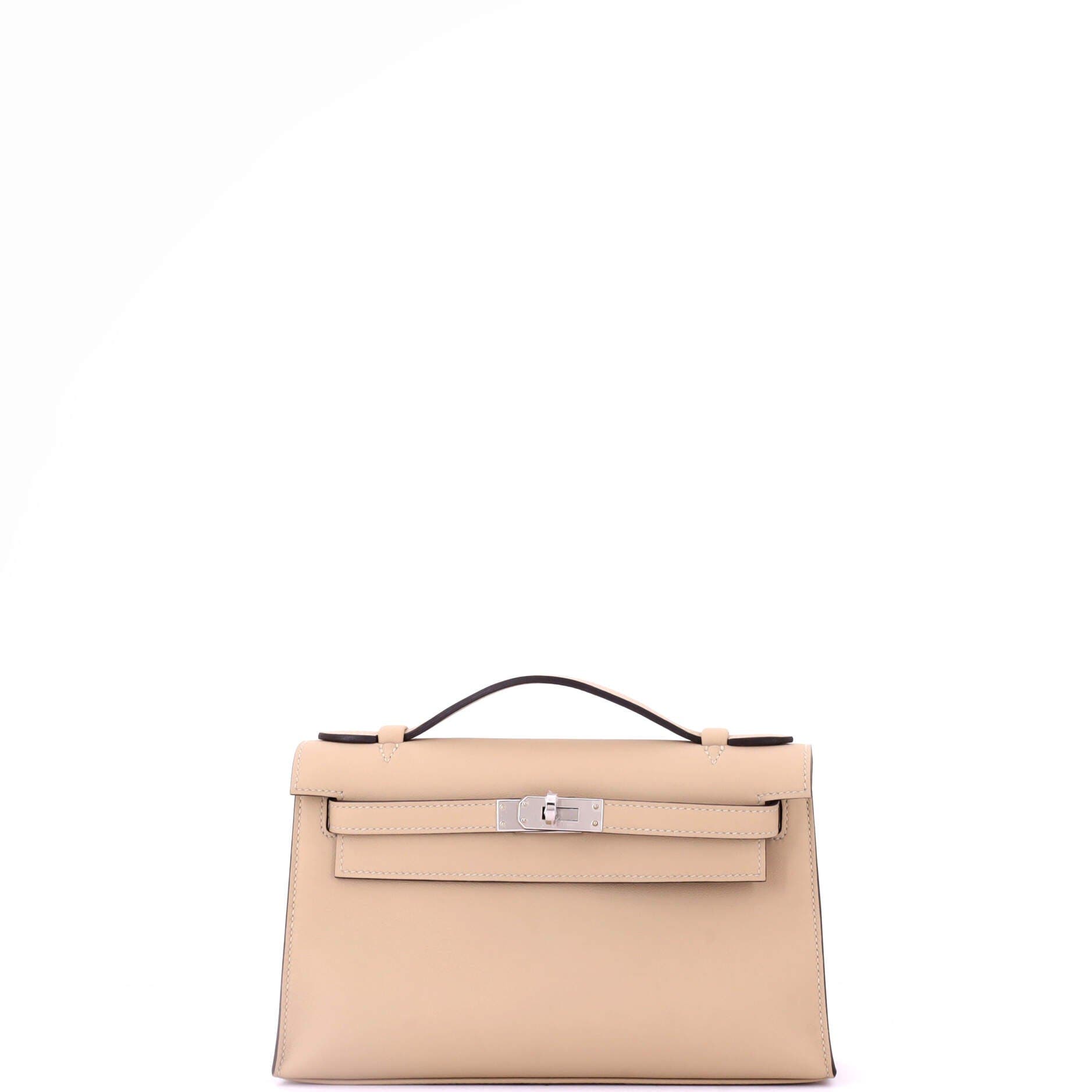 Pre-Owned Hermes Kelly Pochette Swift, Main, color, 