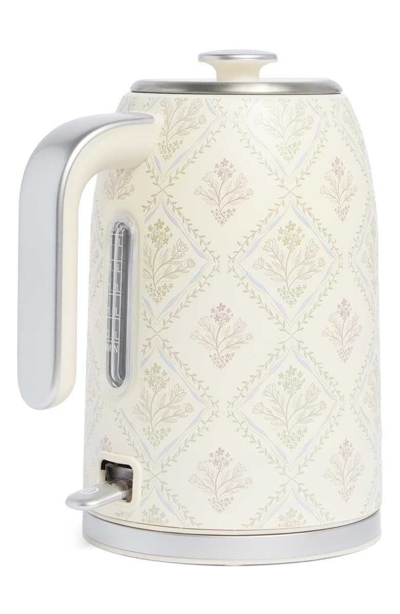 Dwell Studio Floral Kettle, Alternate, color, Green