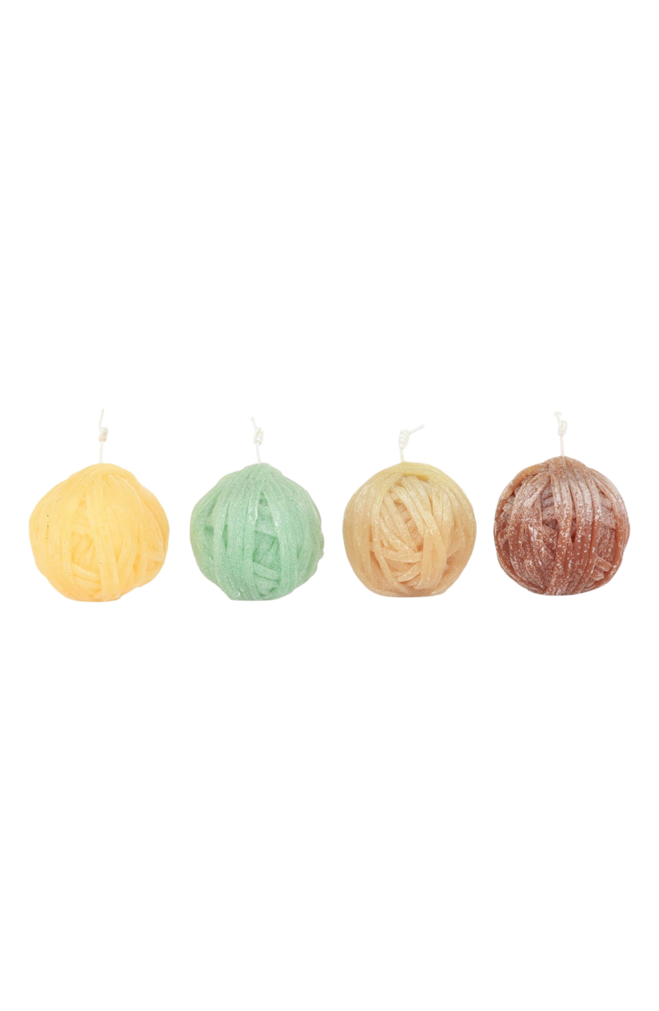 Gomitolo Set of 4 Small Candles